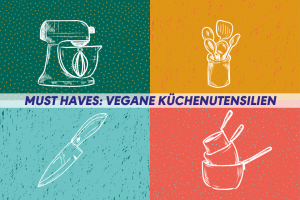 Vegane Küchenutensilien Titelbild