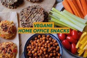 Beitragsbild: Vegane Snacks für das Home Office