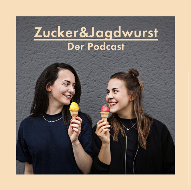 Titelbild zum veganen Podcast "Zucker & Jagdwurst"