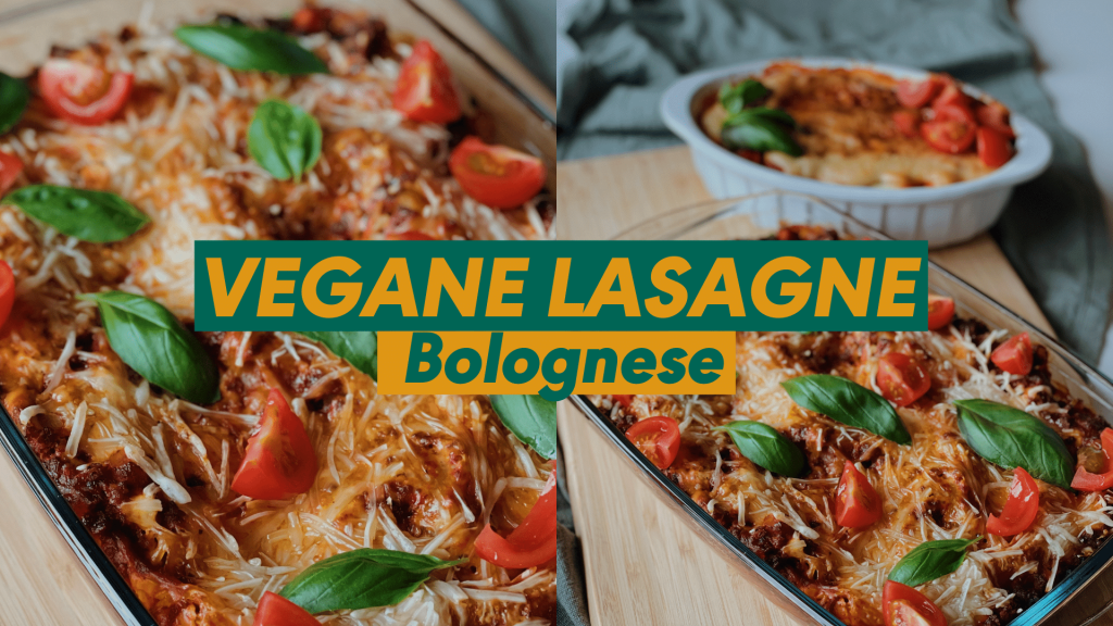 Vegane Lasagne Bolognese
