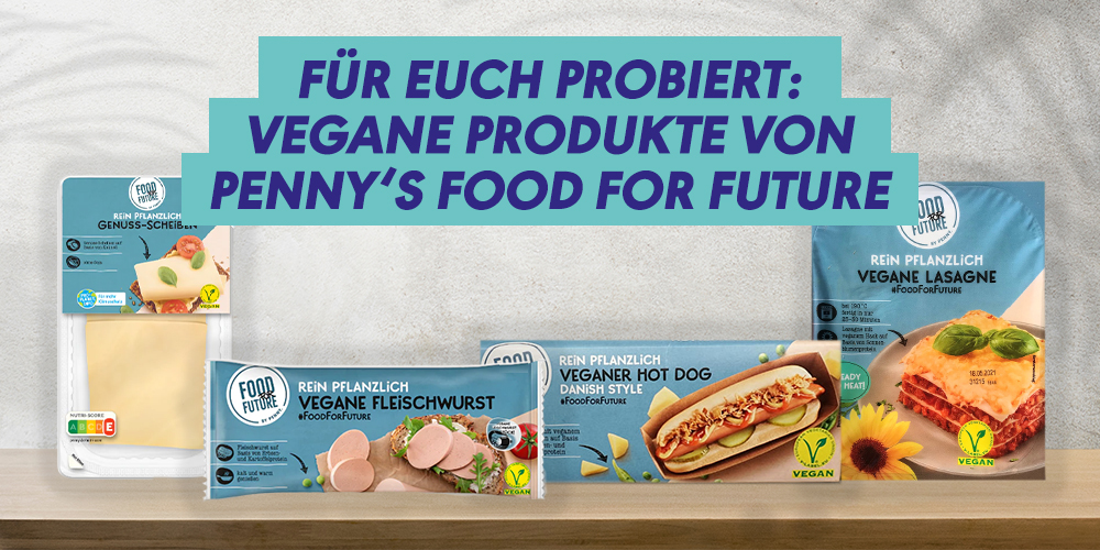 Penny vegane Produkte Packshots Lasagne, Hot Dog, Käseersatz und vegane Fleischwurst