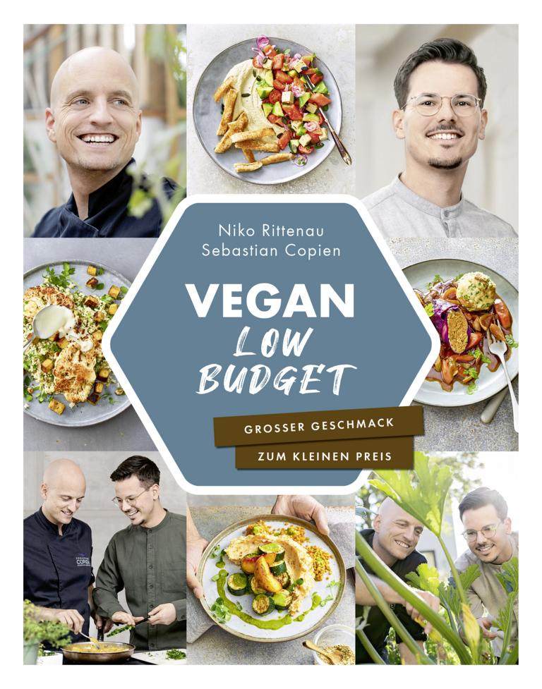 Buch Cover Vegan Low Budget