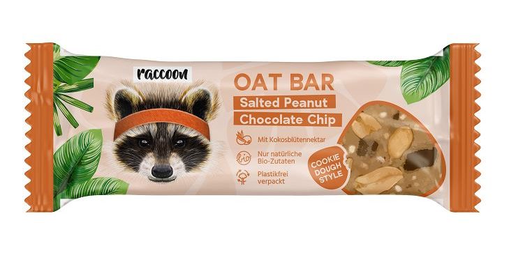 Produktbild: Veganer Riegel von raccoon "OAT BAR Salted Peanut"