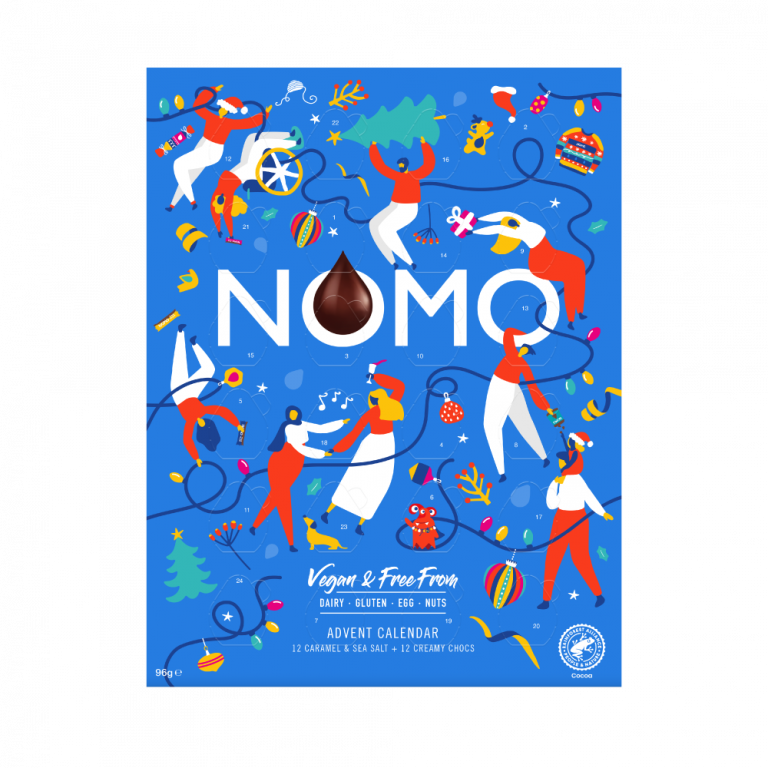 Produktbild: veganer adventskalender 2022 von Nomo